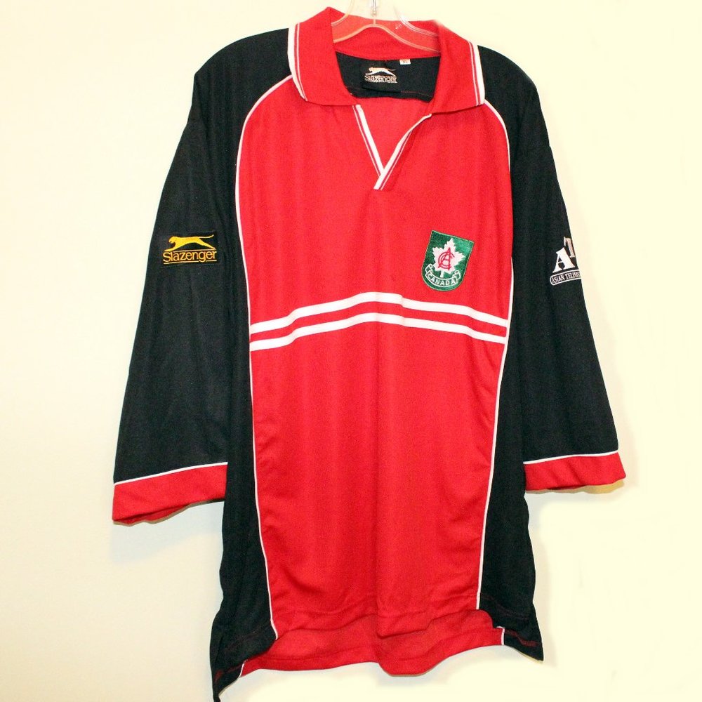 vintage❤️Cricket Canada 2006 national team home jersey Asian Television Network